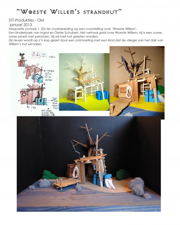 Woeste Willem's strandhut